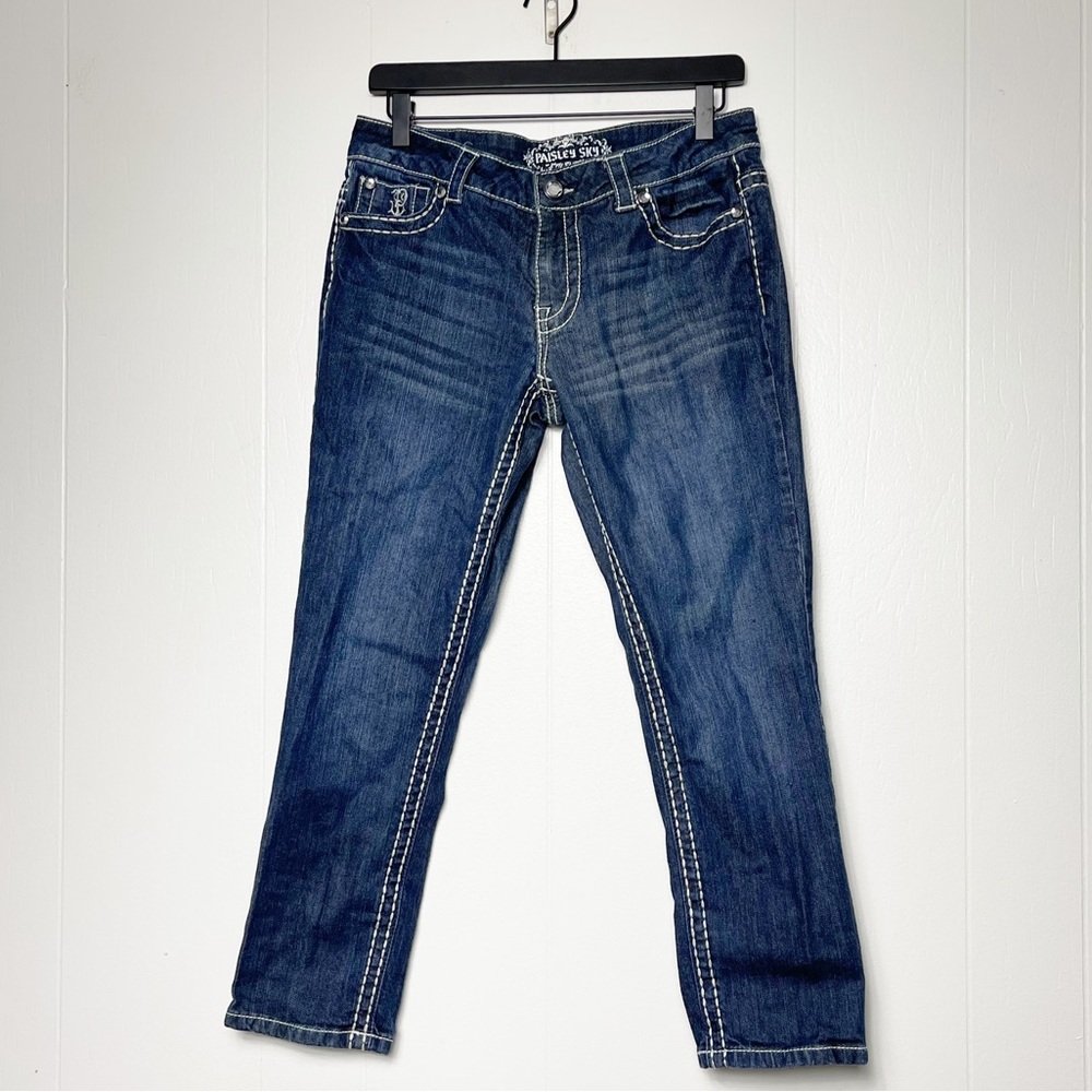 Paisley Sky Jeans Size 8
